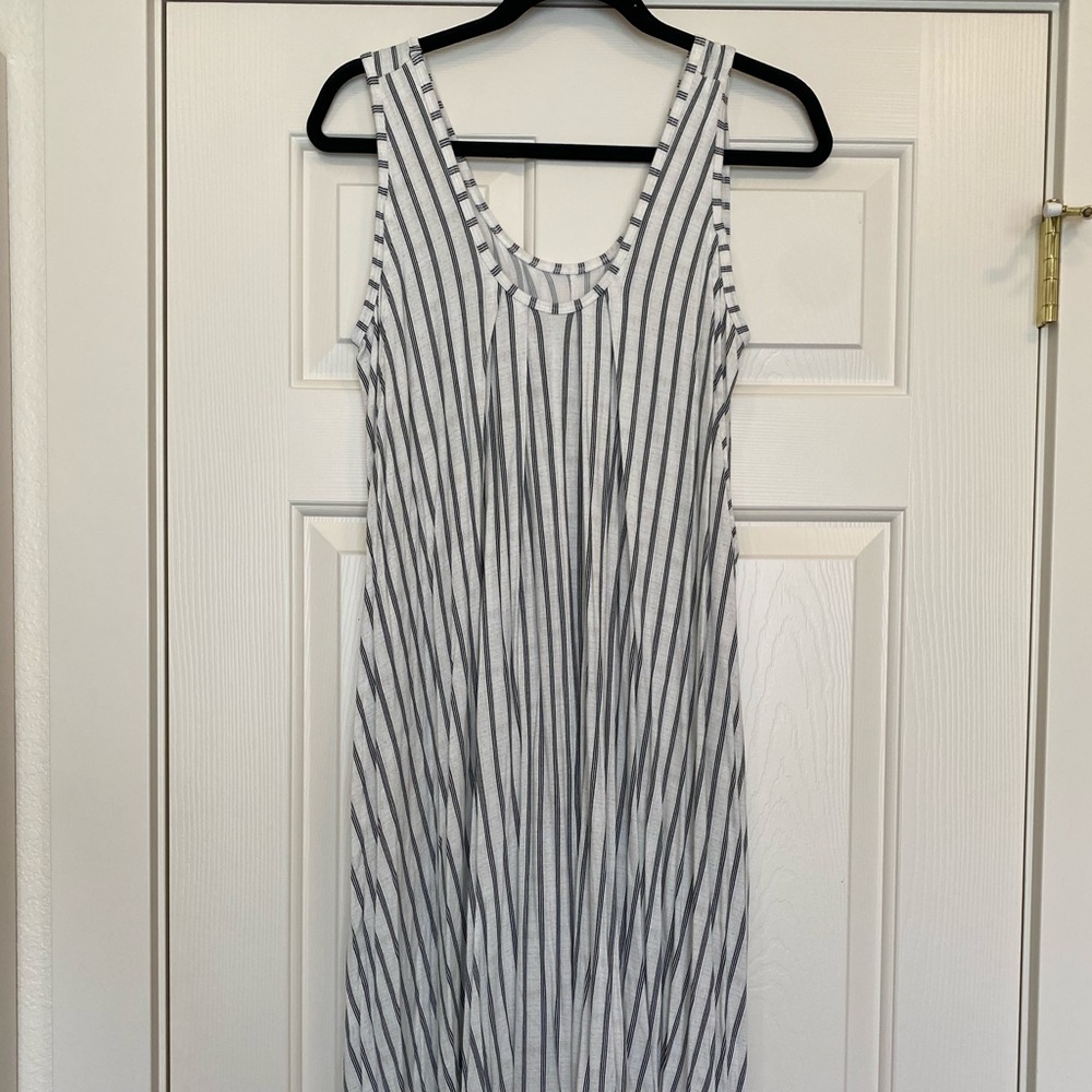 Latched Mama Nursing Romper Oatmeal Striped